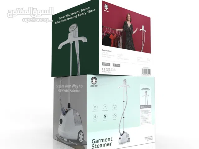 مكواة بخار احترافية من جرين ليون بقوة 2000 واط مع 10 اوضاع بخار مختلفة جديد ضمان سنة