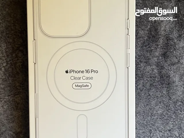 iPhone 16 Pro clear case جراب ايفون 16 برو شفاف