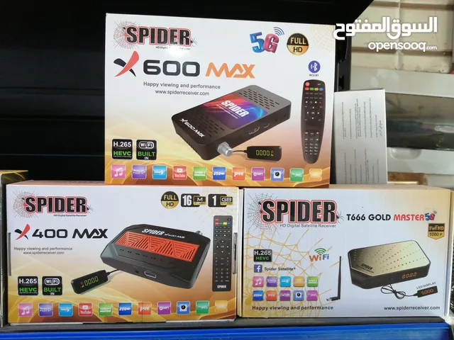  Spider Receivers for sale in Amman