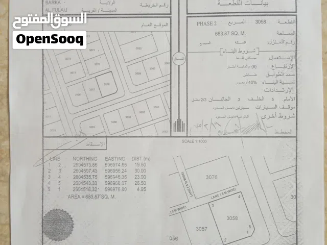 Residential Land for Sale in Al Batinah Barka