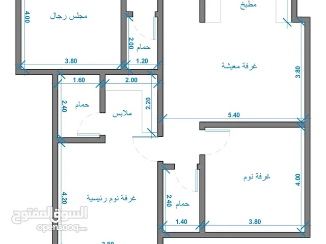 114m2 3 Bedrooms Apartments for Sale in Jeddah Ar Rayyan