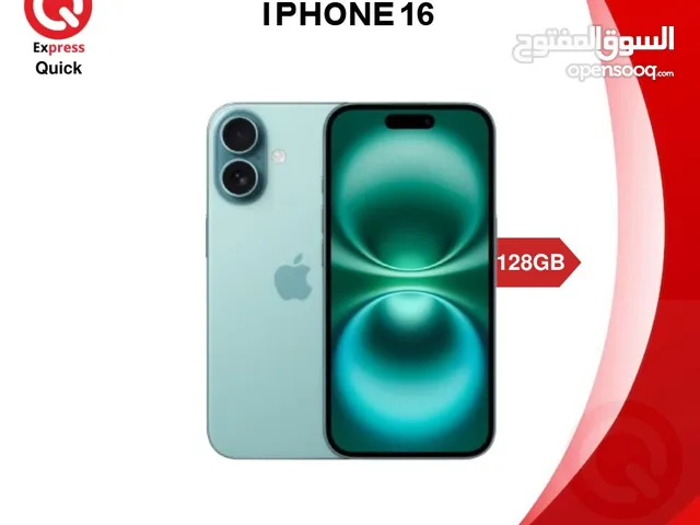 IPHONE 16 ( 128GB ) NEW /// ايفون 16 ذاكره 128 جيجا الجديد
