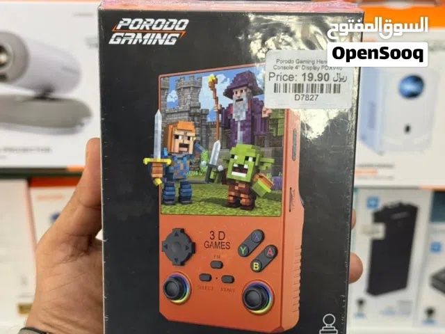 Brand New Porodo Handheld Console in Oman 10H Playtime 1 Year Warranty