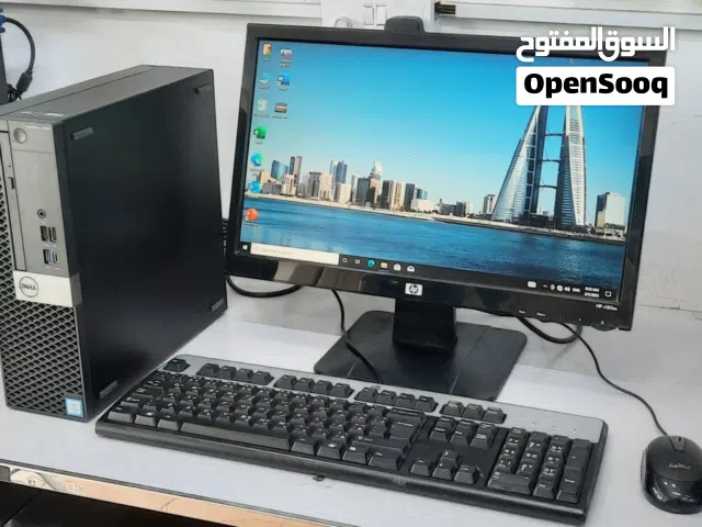 Dell Core i7 7th Gen Computer 19 Monitor 8GB RAM SSD M.2 35x Fast WIN 11Pro/MS Office Ready