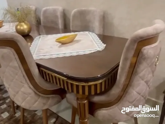 طاولة طعام 8 كراسي خشب زان بحالة الوكالة تفصيل