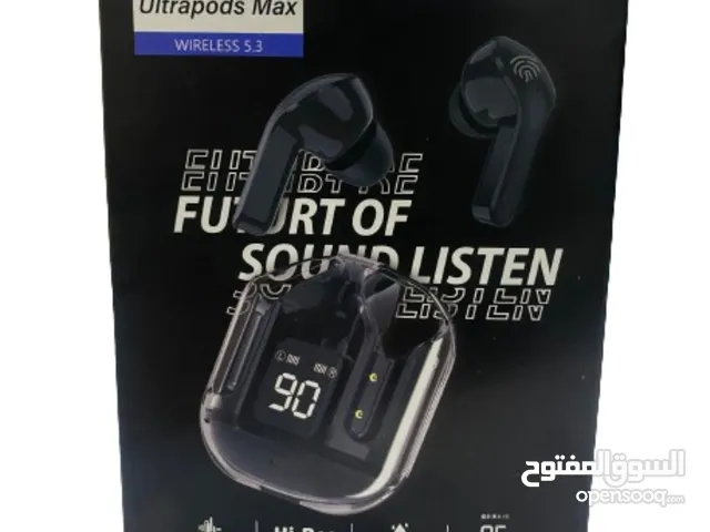 سماعات لا سلكية ذكية ultra poods max بـ ثلاثة ألوان مميزة