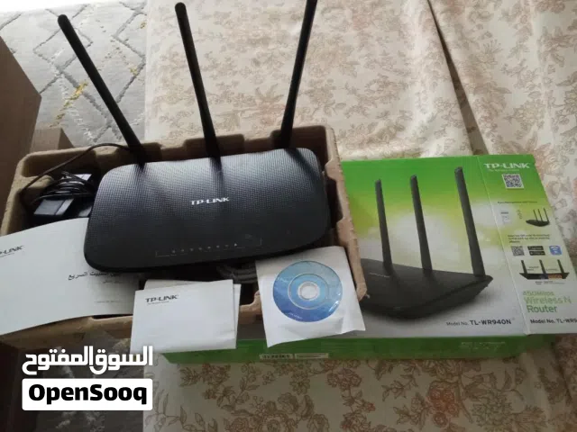 راوتر بحاله جيدة جدا  نوع TP LINK