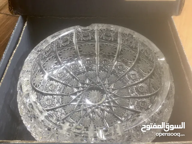 طفاية مصنوعة من الكريستال بحالة ممتازة ماركة  ROSSI BOHEMIA CRYSTAL