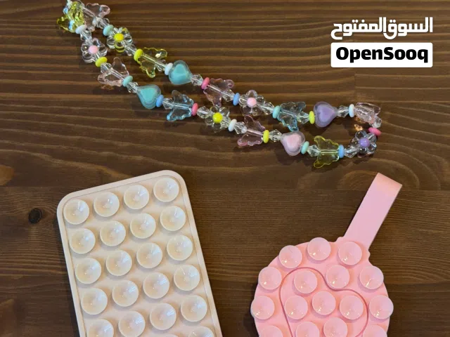 مجموعة إكسسوارات تلفون مميزة (phone straps& phone grip)