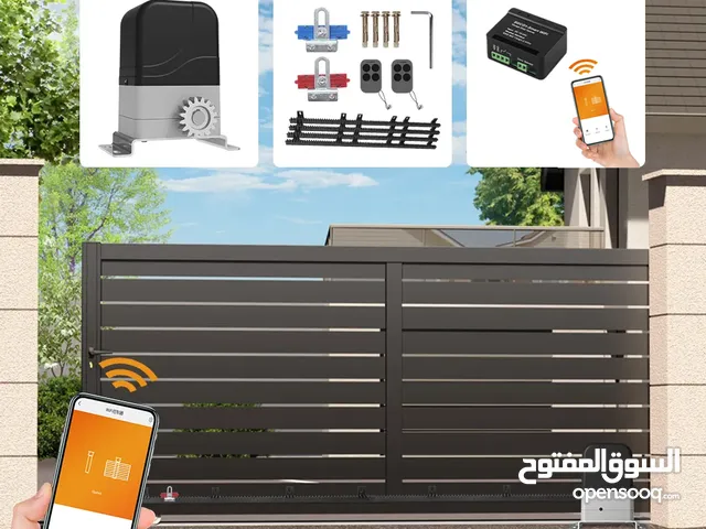 تصليح او تركيب مكاين ابواب الحوش سحاب او درفتين تركيب جهاز فتح الباب عن طريق الاتصال بأسعار منافسه