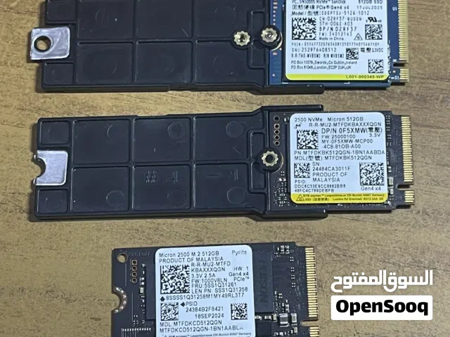 m.2 NVME SSD & SATA SSD