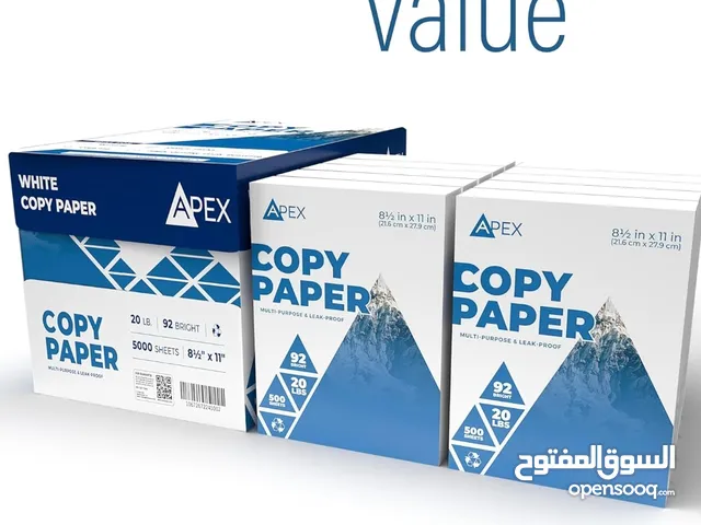 COPY PAPER, PRINTER PAPER, 20IB MULTIPURPOSE, PRINTER PAPER, 11 WHITE , 92 BRIGHT ,OFFICE SUPPLIES