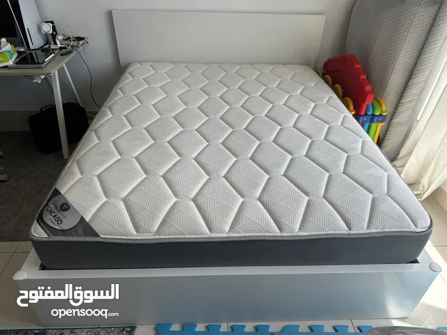 Bed with mattress