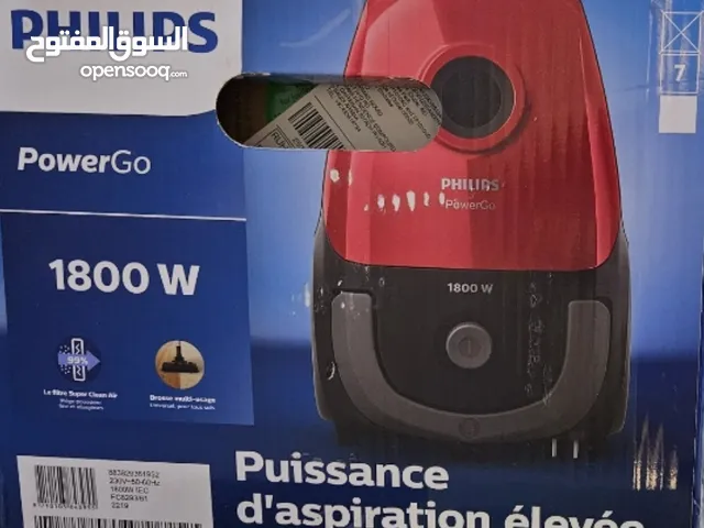 Like New Philips 1800W PowerGo Vacuum Cleaner in box