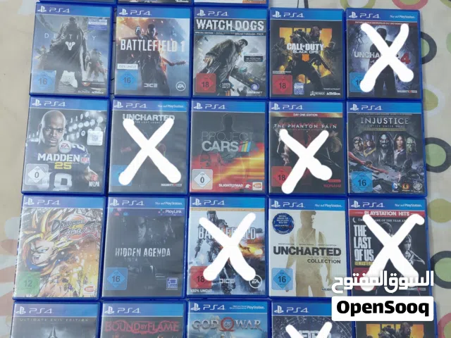 des jeux ps4 comme neufs à vendre