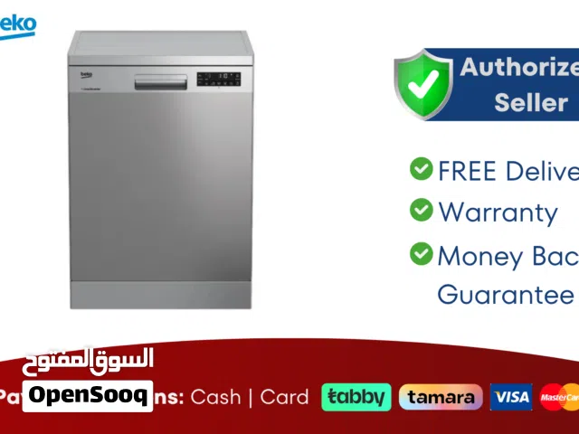 Beko 14 Place Free Standing Dishwasher