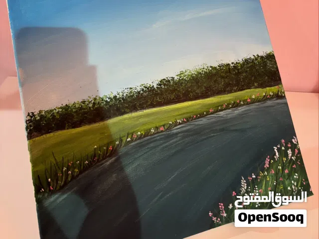 لوحه  طبيعية _ 40*40_اكريلك