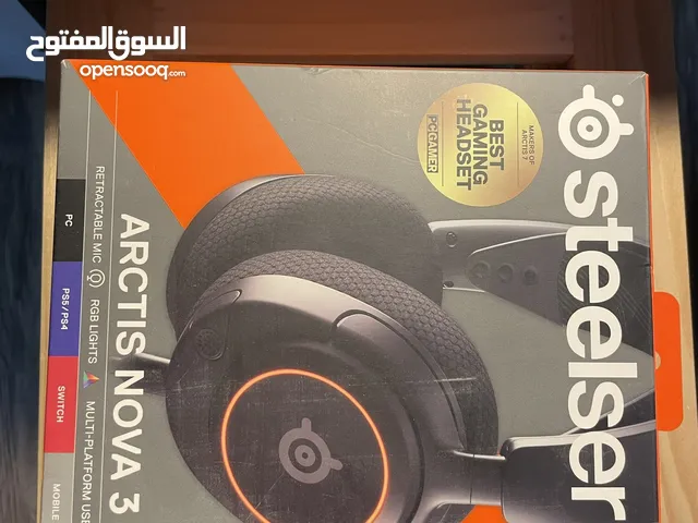 Steelseries Arctis nova 3 سماعات بي سي