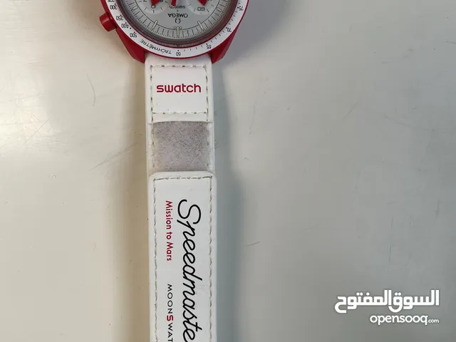 Omega x swatch -( Mission To Mars) ساعة مميزه للبيع بسعر ممتاز