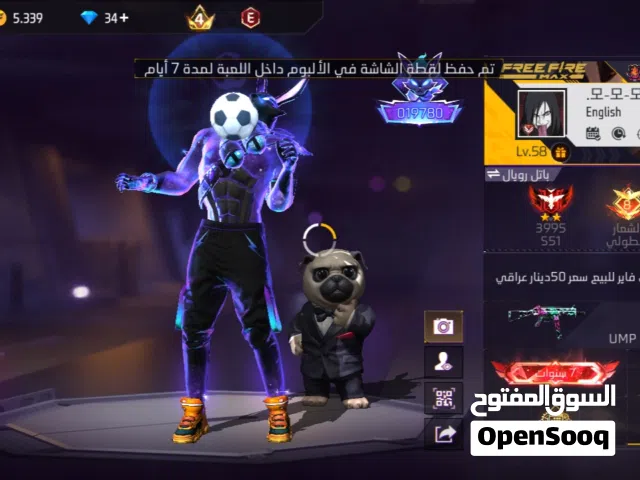 Free Fire Accounts and Characters for Sale in Basra