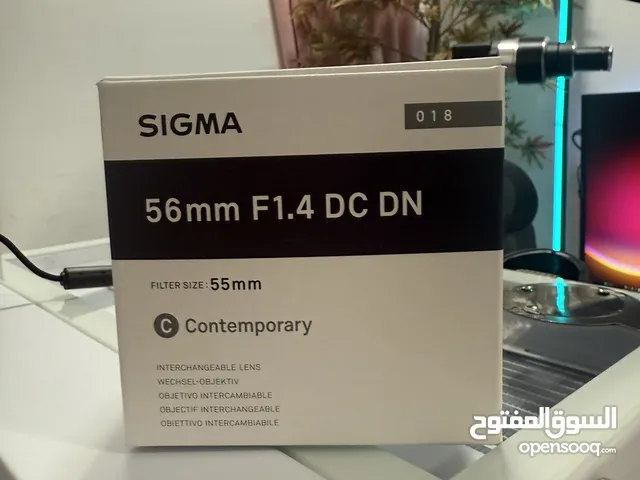 Sigma lence 56mm 1.4 for sony e mount crop