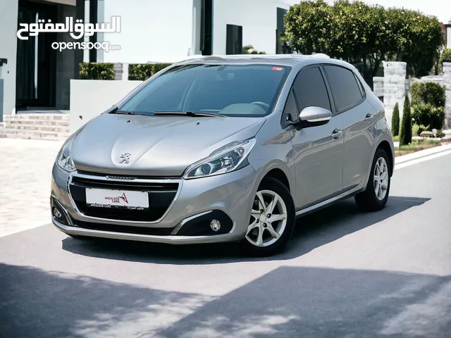 AED 440 PM  PEUGEOT 208 2019  LOW MILEAGE  GCC SPECS  0% DP  WELL CONDITION