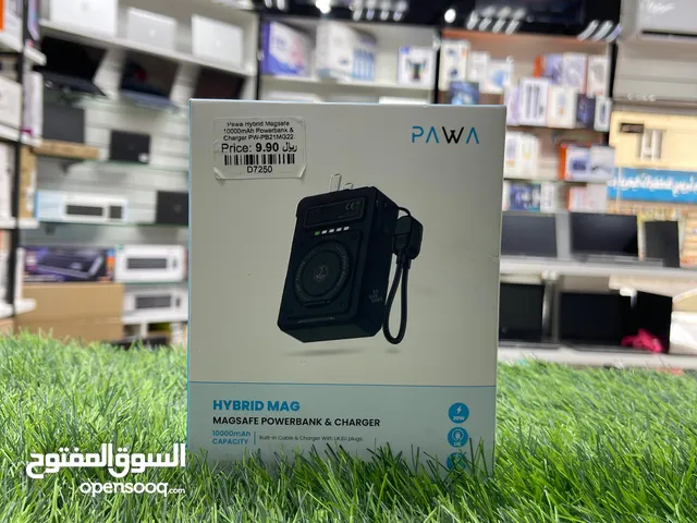 PAWA HYBRID MAG 10000MAH MAGSAFE POWERBANK AND CHARGER BLACK PW-PB21MG22-BK