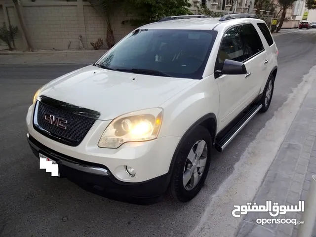 GMC Acadia 3.6 L V6 7 Seat 2012 White Well Maintained Urgent Sale