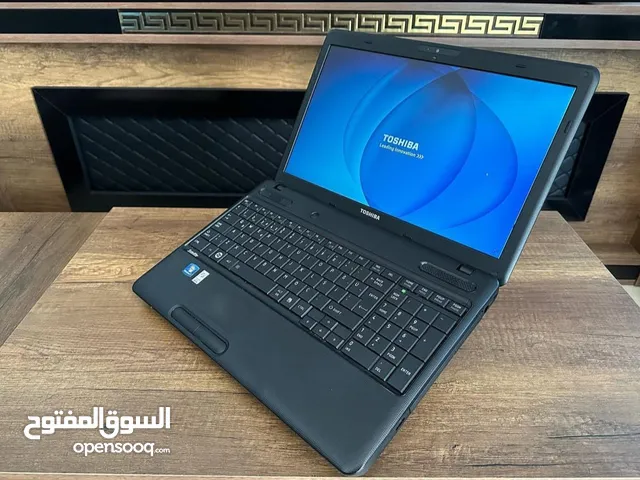 لابتوب TOSHIBA بحالة ممتازة مثالي لطلاب التوجيهي،