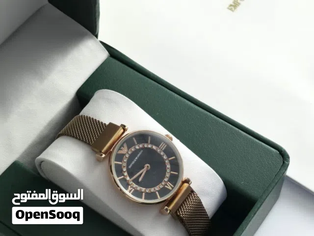 ساعة آرماني النسائية – هدية لا تُنسى للمرأة التي تحب التميز – أناقة إيطالية