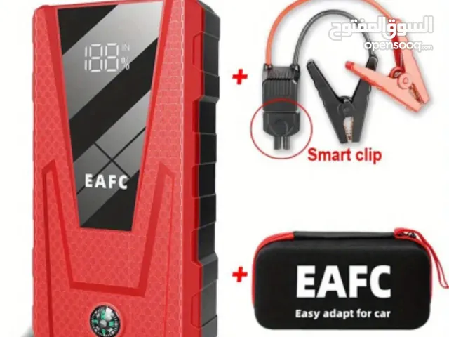 مشغل طوارئ إذا نامت البطارية + باور بانك وكشاف Power Jump Starter