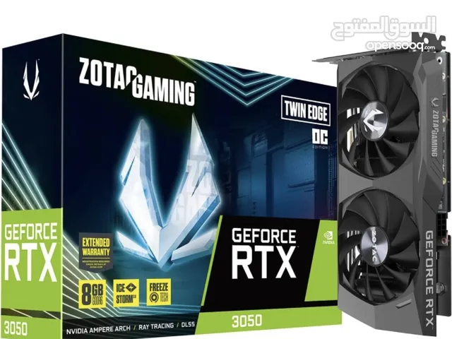 ZOTAC Gaming GeForce RTX 3050 Twin Edge OC 8GB