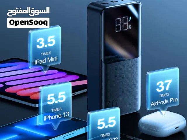 بور بانك JOYROOM 22.5W Power Bank 30000mAh الاصلي كفالة الوكيل 18 شهر