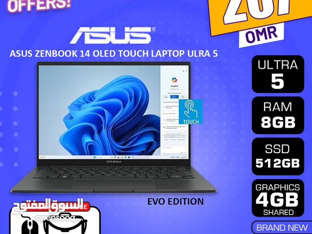 ASUS Zenbook 14 OLED Touch Ultra 5 8GB Ram 512GB SSD