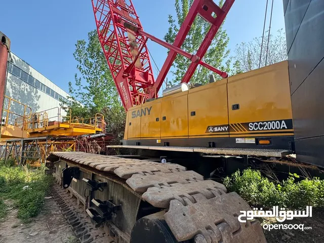 SANY 200 TON 2020 CRAWLER CRANE رافعة مجنزرة ساني 200 طن 2020