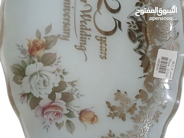 طبق تذكاري فاخر بمناسبة اليوبيل الفضي - 25 سنة زواج
