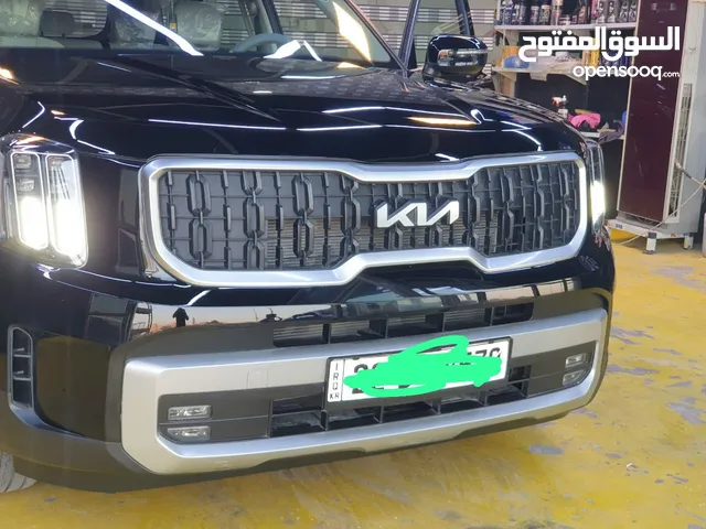 كيا - تيلورايد خليجي.. موديل 2023 .. ا للون اسود ملكي .. مكفولة من الضربة والصبغ - كفالة عامة .