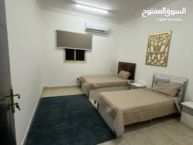 شقة مفروشة 3 غرف وصالة للإيجار شهري حي الوادي 3BHK Apt Monthly Pay in Al-Wadi Area