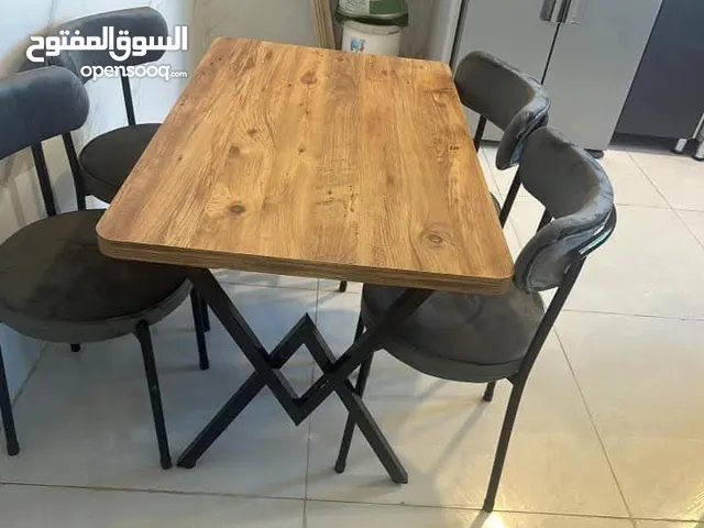 ميز طعام 4 كرسي نوع جددددا رااقي