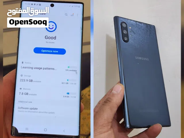 Samsung Galaxy Note 10 Plus 5G 256 GB in Sana'a