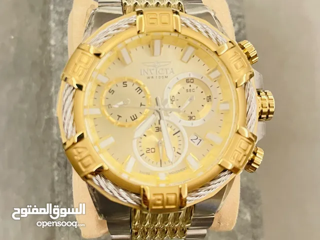 Exclusive Watch Swiss-made Invicta Bolt Swiss Ronda Z60 Caliber Unisex Watch - 51mm Steel (25864)