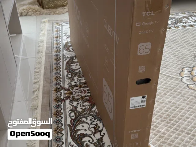 تلفزيون TCL QLED 65 بوصة جديد بالكرتون – Google TV