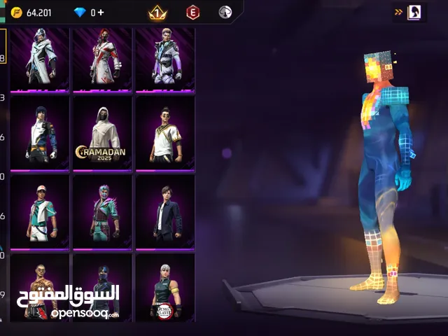 Free Fire Accounts and Characters for Sale in Hebron