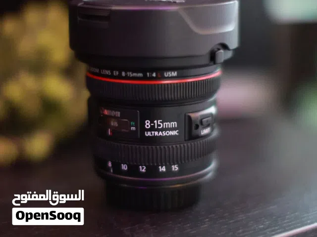Canon 8-15 f4 II L lens fisheye