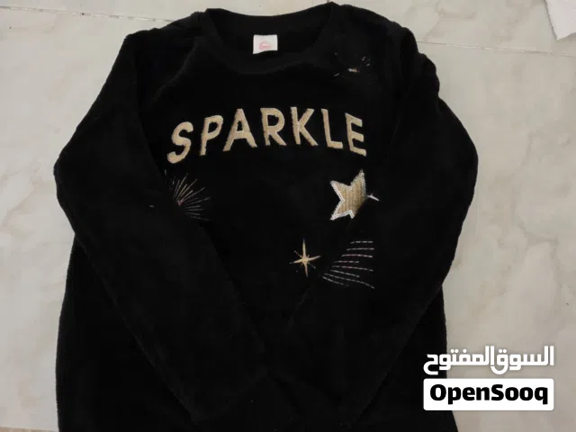 black sparkle Sweater for kids