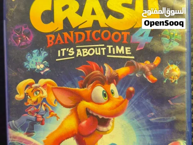 سي دي كراش BANDICOOT بلايستيشن 4 مستعمل بحالة الوكالة النسخه العربية بدون اي خدوش