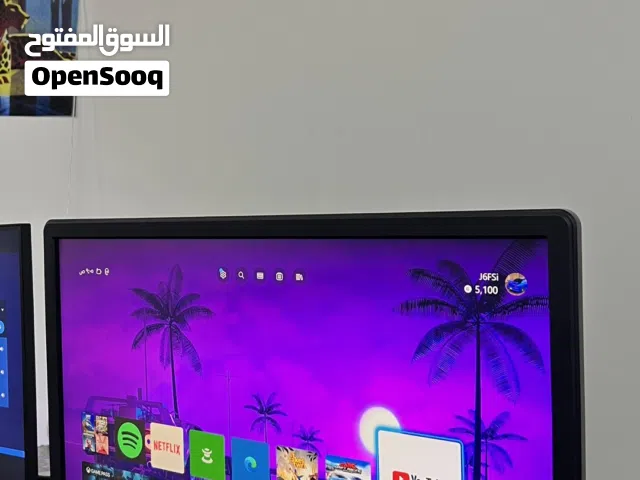 شاشة تدعم 75 فريم من شركة DELL مع كيبوردين و ماوس