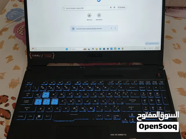 ASUS TUF Gaming F15 — لابتوب جيمنج بحالة ممتازة