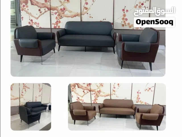 Modern Executive Sofa Set – 3+1+1 Luxury Office & Living Room Seating Premium Leather Finish