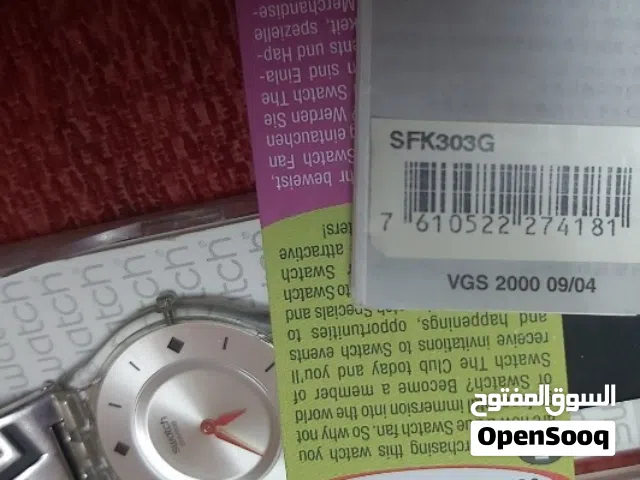 ساعه سواتش swatch sfk303g